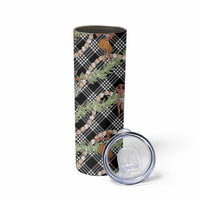 Sable Palaka Hula Girls Seamless Hawaii Aloha Skinny Tumbler LT7 - Polynesian Pride