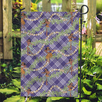 Lavender Palaka Hula Girls Seamless Hawaii Aloha Garden Flag LT7 Garden Flag Lavender - Polynesian Pride