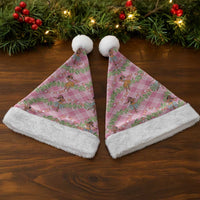 Lokelani Pink Palaka Hula Girls Seamless Hawaii Aloha Christmas Santa Hat LT7 - Polynesian Pride