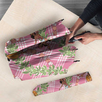 Lokelani Pink Palaka Hula Girls Seamless Hawaii Aloha Umbrella LT7 - Polynesian Pride