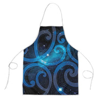 New Zealand Maori Matariki Apron Galaxy Kowhaiwhai LT7 Galaxy - Polynesian Pride