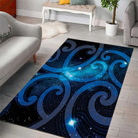 New Zealand Maori Matariki Area Rug Galaxy Kowhaiwhai