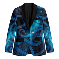 New Zealand Maori Matariki Blazer Galaxy Kowhaiwhai LT7 Unisex Galaxy - Polynesian Pride