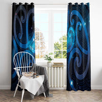 New Zealand Maori Matariki Window Curtain Galaxy Kowhaiwhai