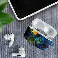 Tui Bird New Zealand Starry Sky AirPods Case Maori Koru LT7 - Polynesian Pride