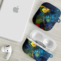 Tui Bird New Zealand Starry Sky AirPods Case Maori Koru LT7 - Polynesian Pride