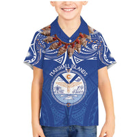 Yokwe Marshall Islands Personalized Family Matching Mermaid Dress and Hawaiian Shirt Jemenei Day - Seashell Necklace