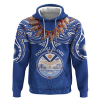 Yokwe Marshall Islands Personalized Hoodie Jemenei Day - Seashell Necklace