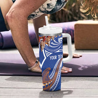 Yokwe Marshall Islands Personalized Tumbler With Handle Jemenei Day - Seashell Necklace