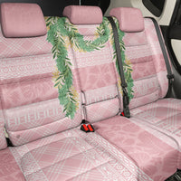 Hawai'i Paniolo Maile Twisted Lei Back Car Seat Cover Dusty Rose LT7 - Polynesian Pride