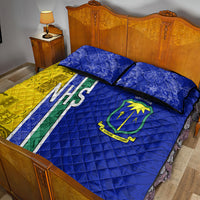 Personalised Fiji Natabua High School Quilt Bed Set Kaviti Tapa Mix Colors Proud NHS LT7 - Polynesian Pride