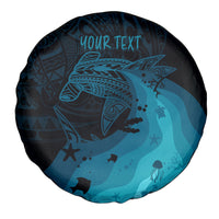 Polynesian Shark Spare Tire Cover Under The Waves LT7 - Polynesian Pride