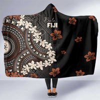 Bula Fiji Women's Day Hooded Blanket Classic Masi Tapa LT7 One Size Brown - Polynesian Pride