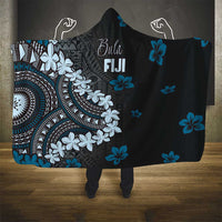 Bula Fiji Women's Day Hooded Blanket Indigo Masi Tapa LT7 - Polynesian Pride