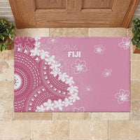 Bula Fiji Women's Day Rubber Doormat Pink Masi Tapa LT7 Pink - Polynesian Pride