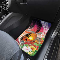 Polynesian Dreamy Turtle Car Mats Sunset Scenery