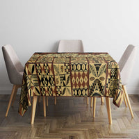 Niue Hiapo Motif Tablecloth Tapa Classic - Black Ver