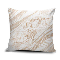 Sharks Couple Dreamy Polynesians Floral Sea Pillow Cover Hazel LT7 Hazel - Polynesian Pride