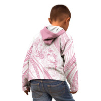 Sharks Couple Dreamy Polynesians Floral Sea Kid Hoodie Pink LT7 - Polynesian Pride