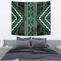 Jade Tukutuku Pattern Aotearoa Tapestry Niho Taniwha and Puhoro Motifs