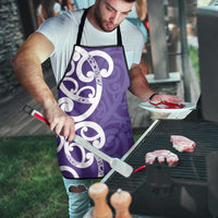 Violet Green Maori Apron Koru Kowhaiwhai - Polynesian Pride