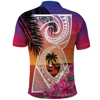 Guam Chamorro Polo Shirt Artsy Latte Stone