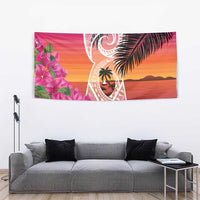 Guam Chamorro Tapestry Artsy Latte Stone