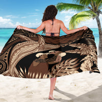 Father's Day Polynesian Pattern Sarong Tropical Humpback Whale LT7 - Polynesian Pride