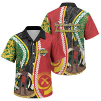 Ni-Vanuatu Indipendens Dei Celebretem Family Matching Mermaid Dress and Hawaiian Shirt Yumi Yumi Yumi LT7 Son's Shirt Multicolor - Polynesian Pride