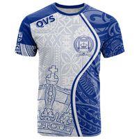 Personalised Queen Victoria School T Shirt QVS Old Boys LT7 White - Polynesian Pride