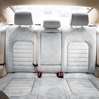 Samoa White Sunday Back Car Seat Cover Hibiscus Special LT7 - Polynesian Pride