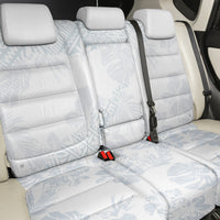 Samoa White Sunday Back Car Seat Cover Hibiscus Special LT7 - Polynesian Pride