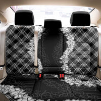 Hawaii Aloha Plumeria Lei Black Palaka Back Car Seat Cover - Polynesian Pride