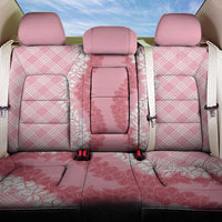 Hawaii Aloha Plumeria Lei Pink Palaka Back Car Seat Cover - Polynesian Pride