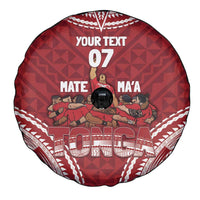 Personalized Mate Maa Tonga Rugby Spare Tire Cover Ofa Atu Tonga