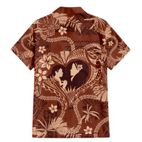 Hawaii Plumeria Family Matching Mermaid Dress and Hawaiian Shirt Hau'oli la Makuahine Sunburned LT7 - Polynesian Pride