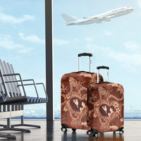 Hawaii Plumeria Luggage Cover Hau'oli la Makuahine Sunburned LT7 - Polynesian Pride