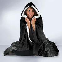Hawaii Ka Pule a ka Haku Memorial Hooded Blanket Flower Lei Cross - Black LT7 - Polynesian Pride