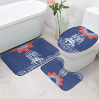Queen Salote College 100 Years Anniversary Bathroom Set Tonga QSC Royal Blue - Polynesian Pride