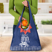 Queen Salote College 100 Years Anniversary Grocery Bag Tonga QSC Royal Blue - Polynesian Pride