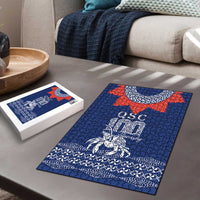 Queen Salote College 100 Years Anniversary Puzzle Tonga QSC Royal Blue - Polynesian Pride