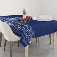 Queen Salote College 100 Years Anniversary Tablecloth Tonga QSC Royal Blue - Polynesian Pride
