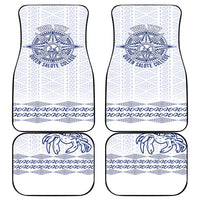 Queen Salote College 100 Years Anniversary Personalized Car Mats Tonga QSC White - Polynesian Pride