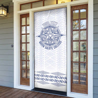Queen Salote College 100 Years Anniversary Personalized Door Cover Tonga QSC White - Polynesian Pride