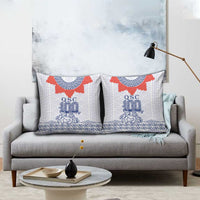 Queen Salote College 100 Years Anniversary Pillow Cover Tonga QSC White - Polynesian Pride