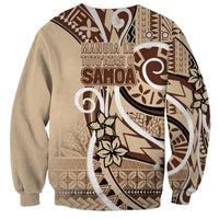 Samoa Siapo Classic Motif Sweatshirt Manuia le tuto’atasi o Samoa Independence