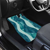 Polynesian Tribal Pattern Patchwork Picturesque Car Mats Oceanic