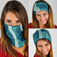 Polynesian Tribal Pattern Patchwork Picturesque Neck Gaiter Oceanic