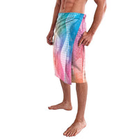 Polynesian Tribal Pattern Patchwork Picturesque Lavalava Holographic