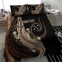 Personalized Solomon Islands Crocodile Bedding Set Hapi Isles - Independence Anniversary